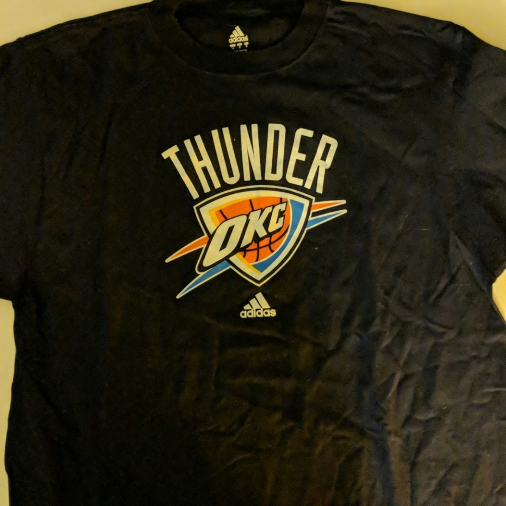 Adidas‎ Oklahoma City thunder t-shirt